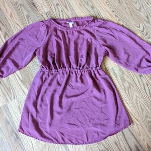 Isabel maternity shirt, US women's size S, color: magenta